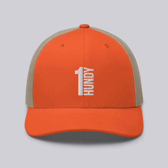 1 Hundy Retro Trucker Caps