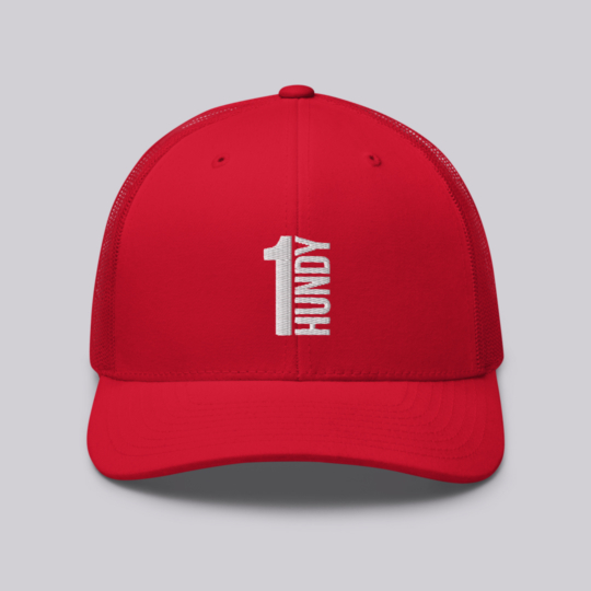 1 Hundy Retro Trucker Caps