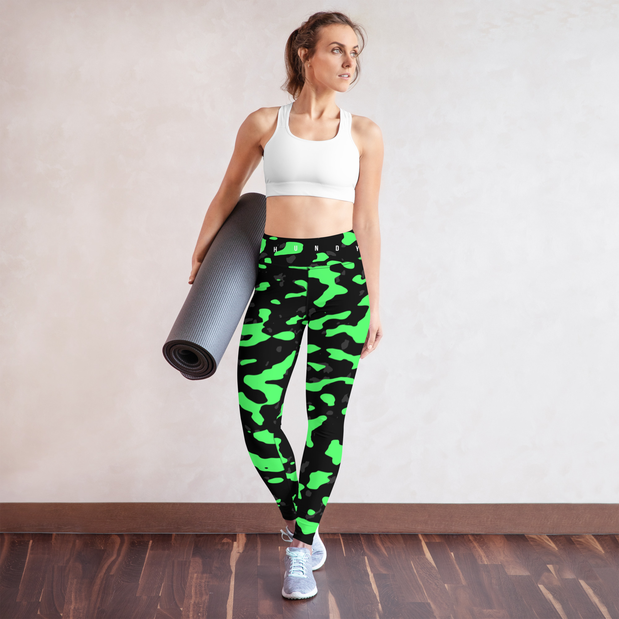 Revive Camo High Waisted Leggings - 1HUNDY Official Store, Gym & Fitness  Apparel