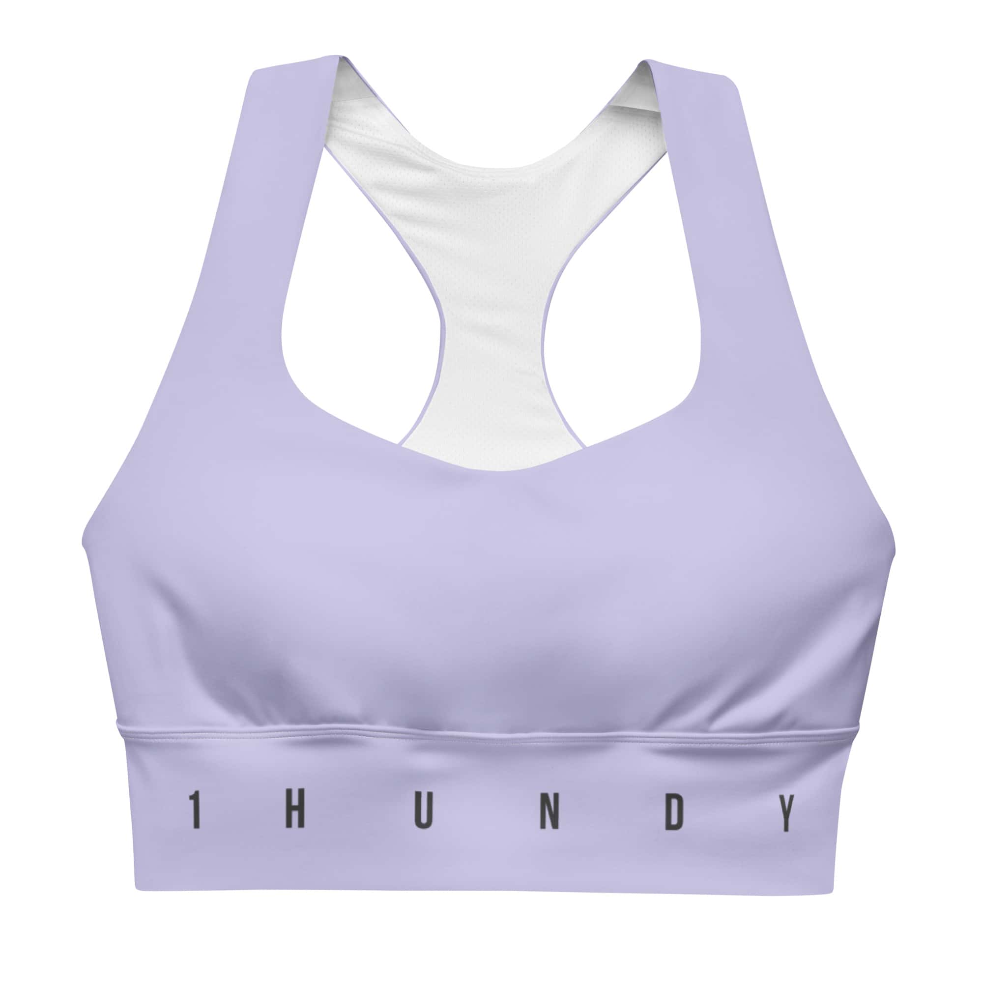 Women's Pastel Sports Bra by 1HUNDY